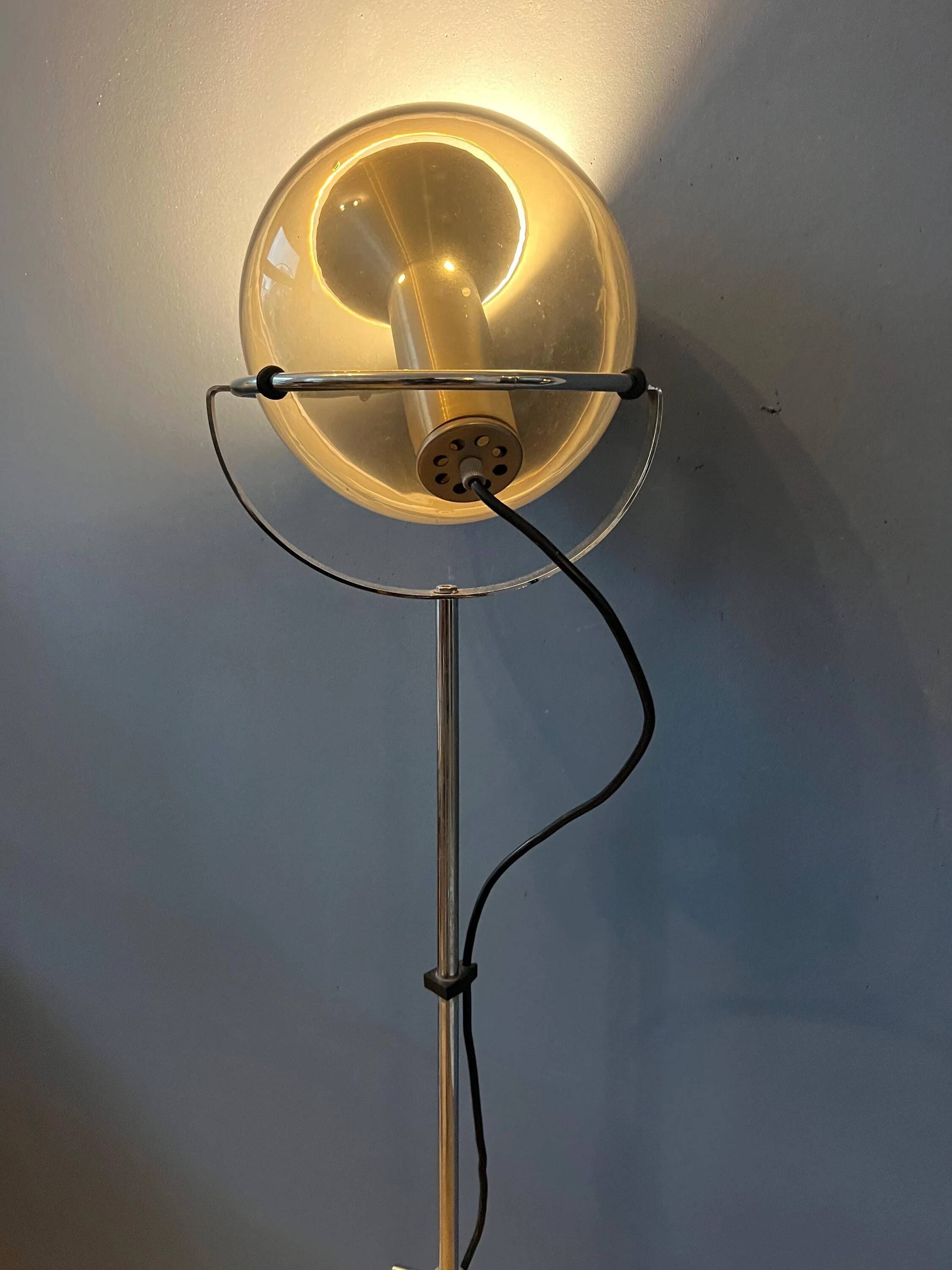 Lampadaire vintage « Globe » Raak « eyeball » par Frank Ligtelijn