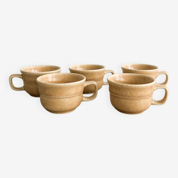 5x petites tasses à café