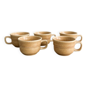 5x petites tasses à café