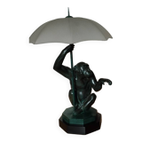 Lamp sculpture by Max Le Verrier