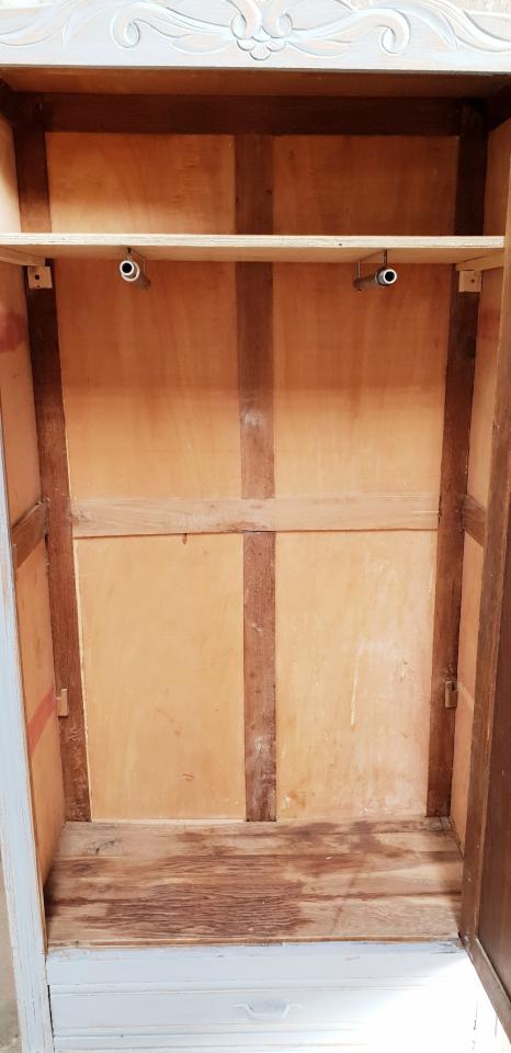 Art-deco style glazed cabinet