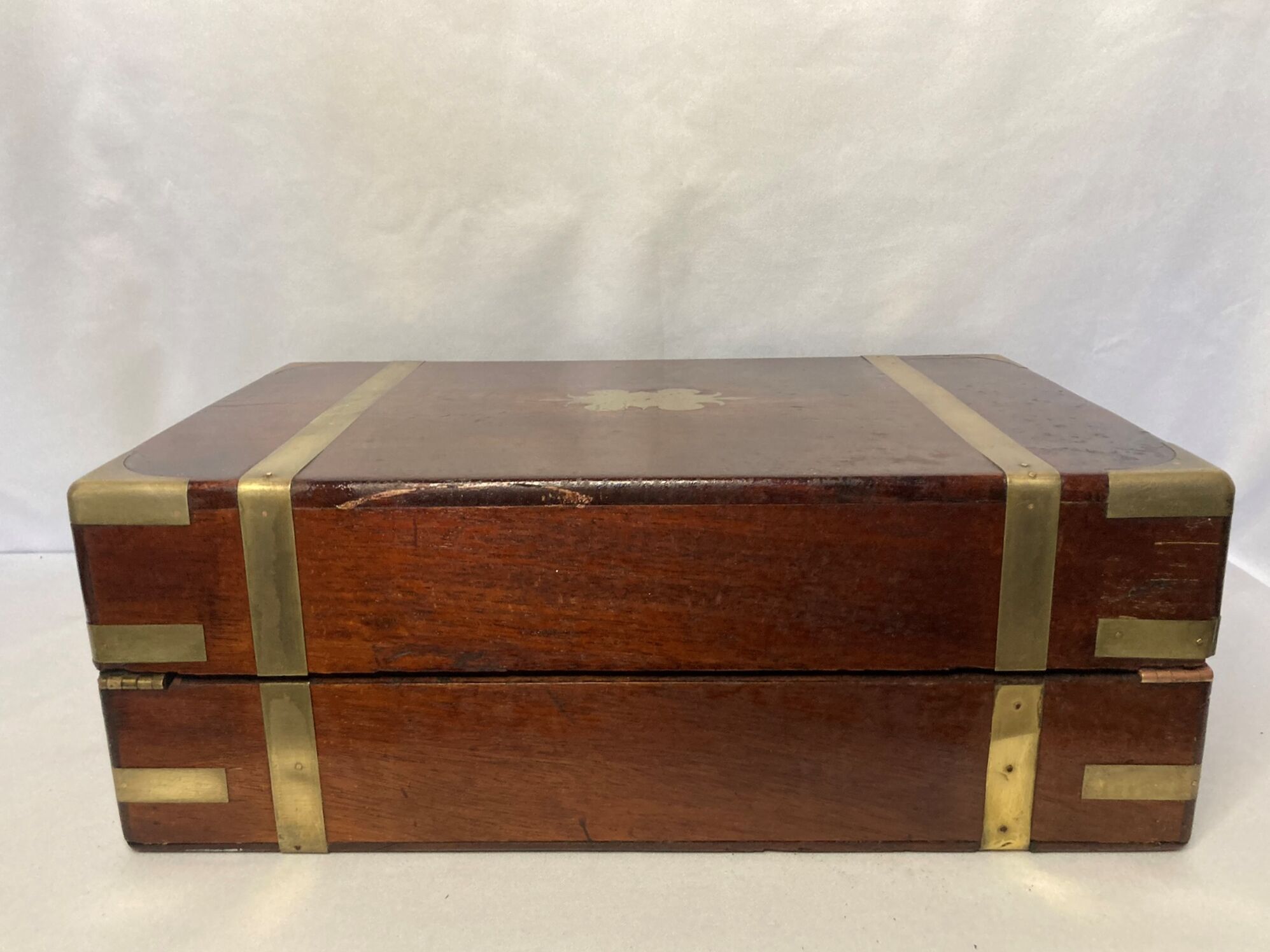 Former mahogany naval officer writing machinery Empire late nineteenth century