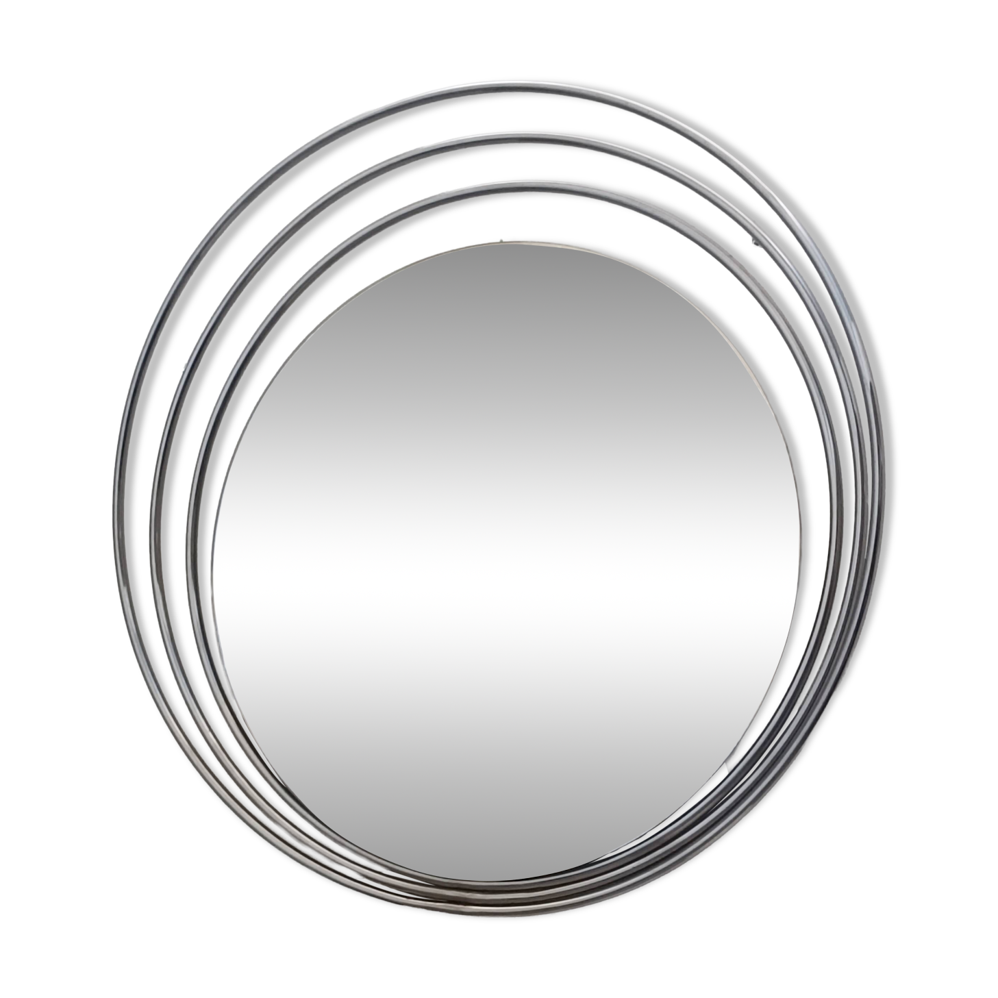 Design mirror space age Italy 1970s