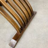 Florentine Savonarola folding chair, wood, Renaissance style