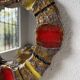 Pair of ceramic mirrors 1950 dlg Mithé