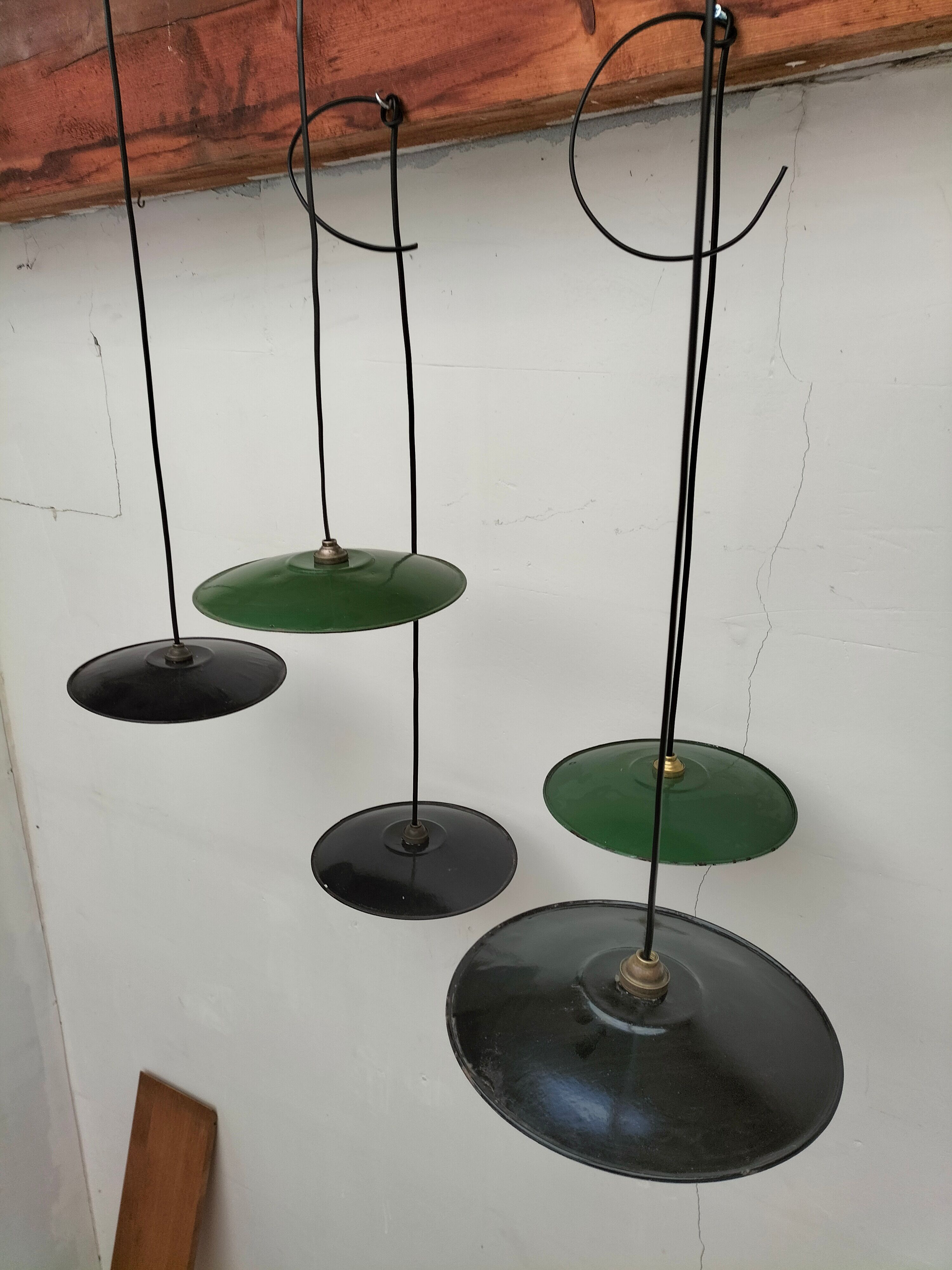 Enamelled old lamp series