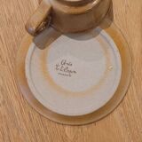 5 Stoneware cups and saucers