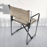 Folding Canvas Chair X75-2 Börje Lindau & Bo Lindekrantz Lammhults 1970s