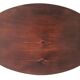 Old Superb Art Deco Style Tray Mirror Handle In Leather Or Faux Vintage