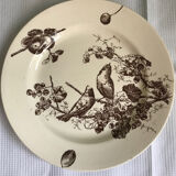 Plat en faïence