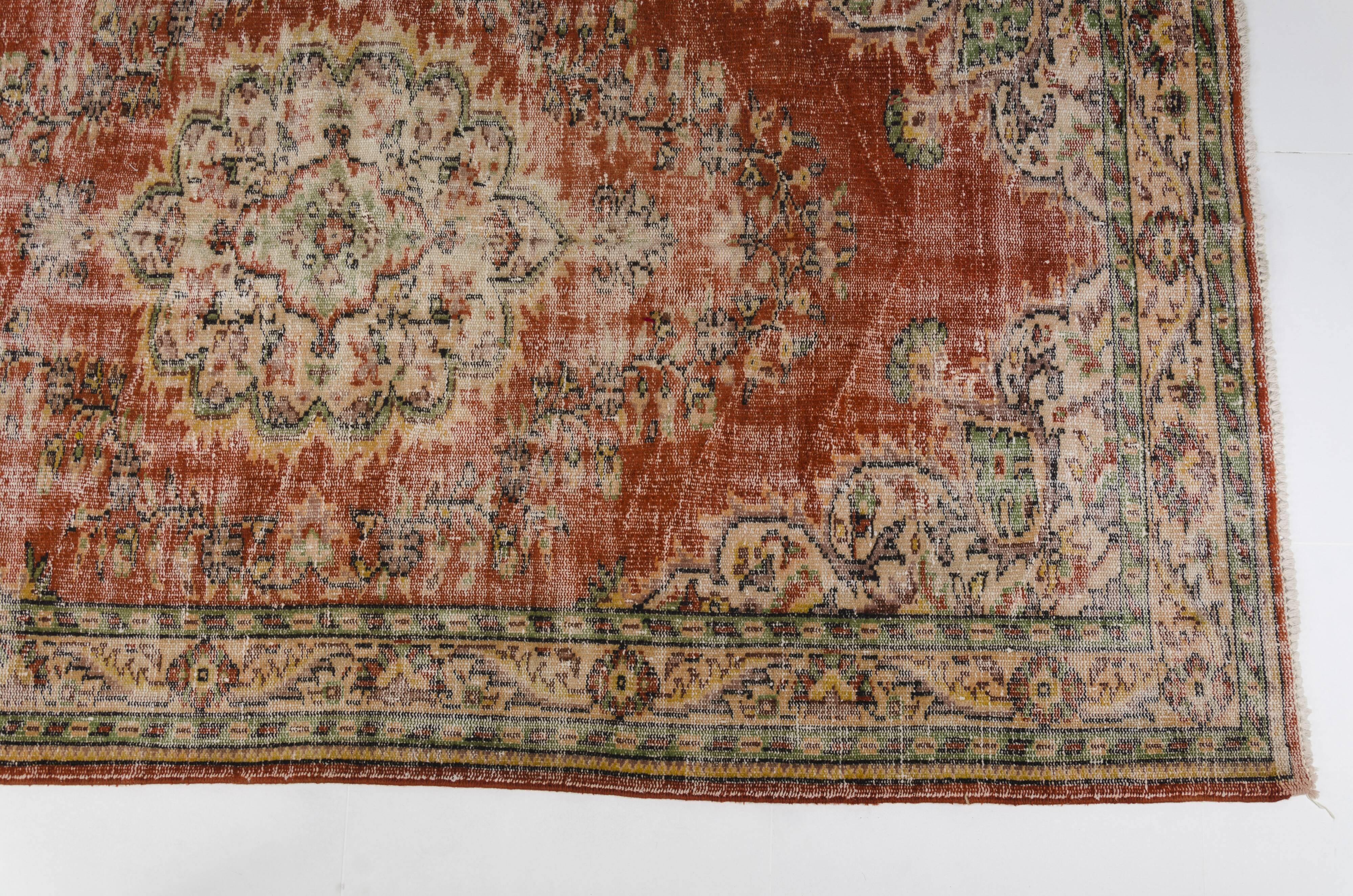 Vintage Anatolian Turkish Wool Rug