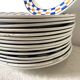 Moulin des Loups flat plates, Honfleur model tiles, 1950s