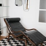 Rattan chaise longue