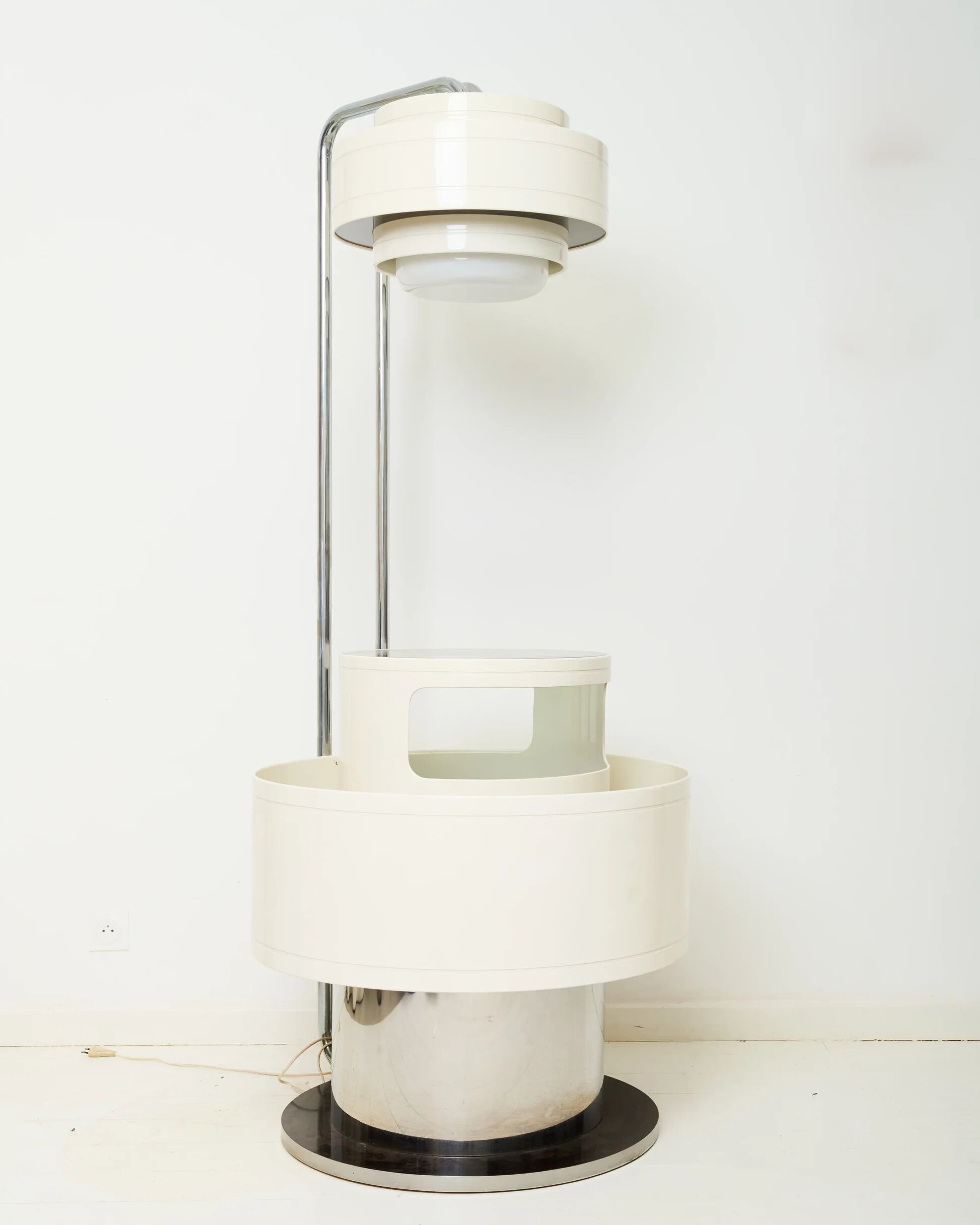 Floor lamp in the style of Joe Colombo, Italy, 1970s.