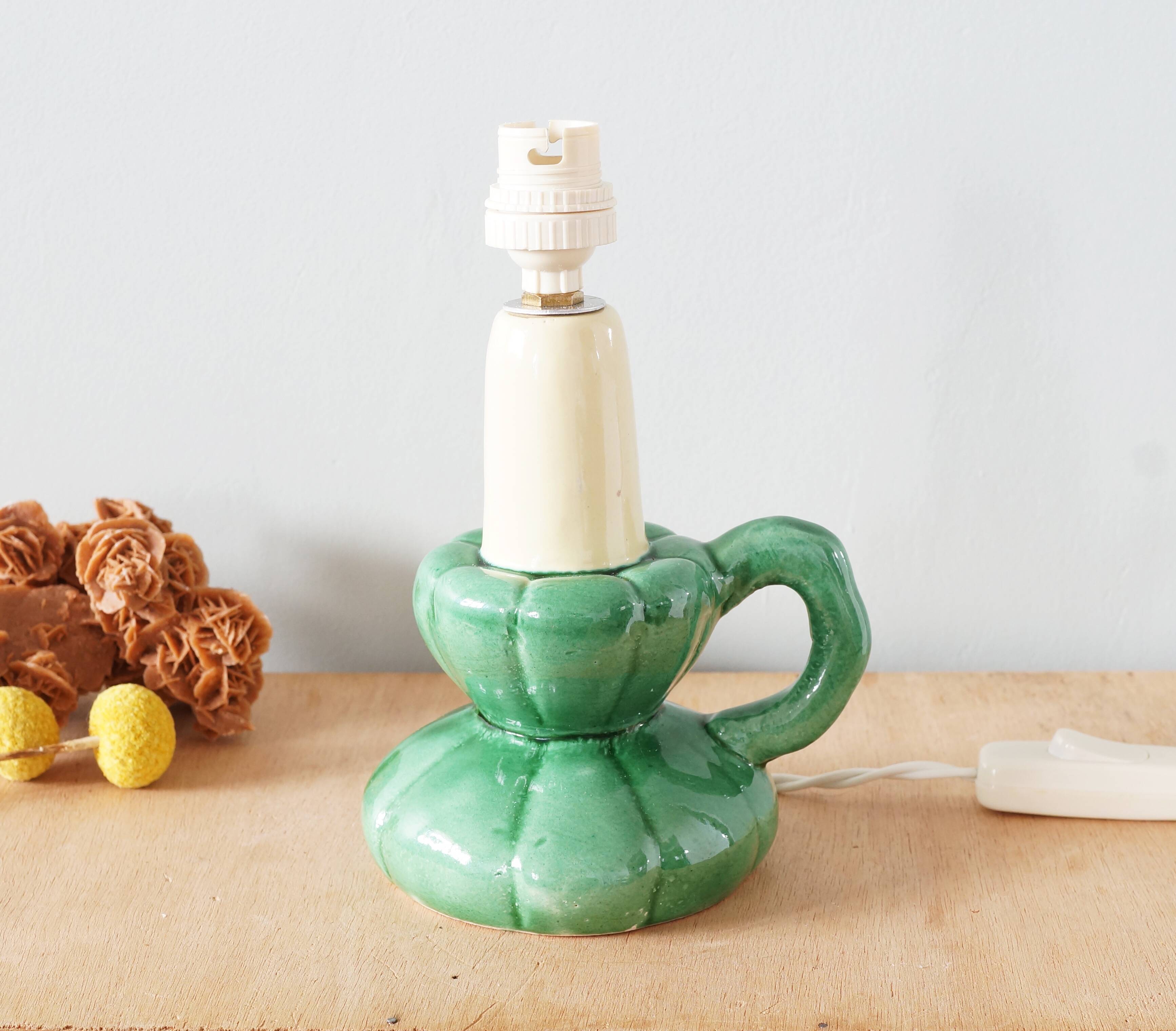 Ceramic lamp stand, 1950s