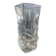Large vintage pressed glass vase