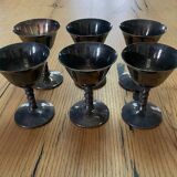 6 silver plated mappin & webb tumbler/cup