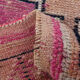 Tapis pastel rose & bleu vintage 315x85cm