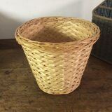 Paper wicker basket
