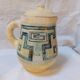Vintage sangria service in handmade ceramic – 1970s – signed