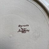 Sarreguemines serving dish