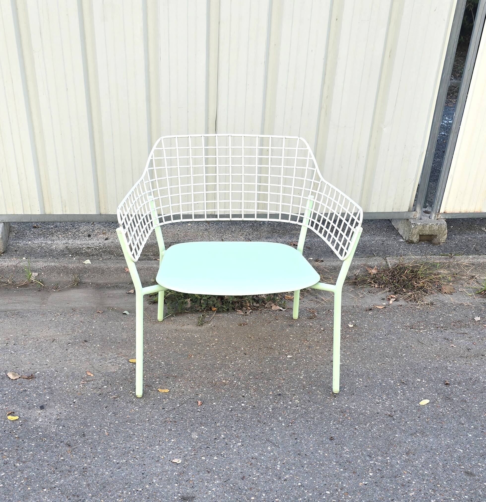 Pair of Lyze armchairs, EMU