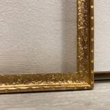 Pair of gold brass frames