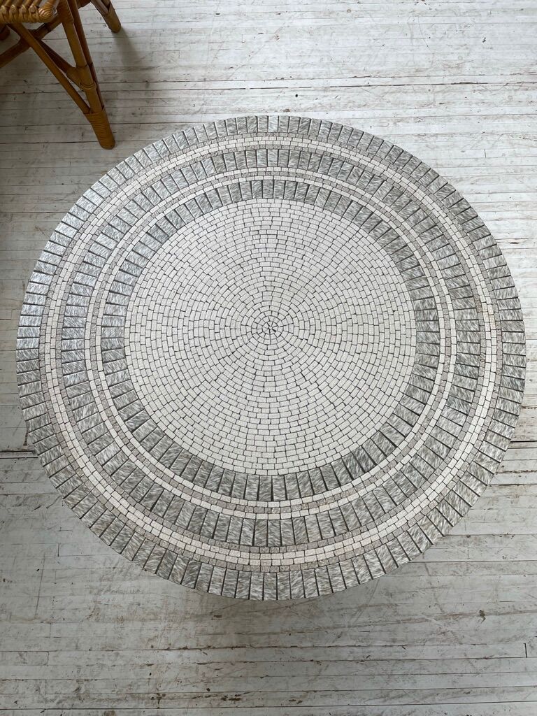 Heinz Lilienthal marble mosaic coffee table