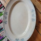 Long Clover Plate from U&C Sarreguemines