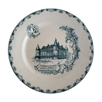 Plate Clairefontaine Château de Rambouillet