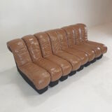 De Sede Ds-600 "Non Stop" Snake Shaped Modular Sofa, 1980's