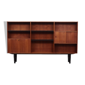 Teak bookcase, 70s, Danish design, production: Farsø Møbelfabrik