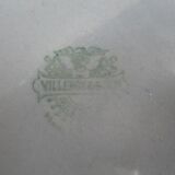 Plat Villeroy and Boch old blue earthenware