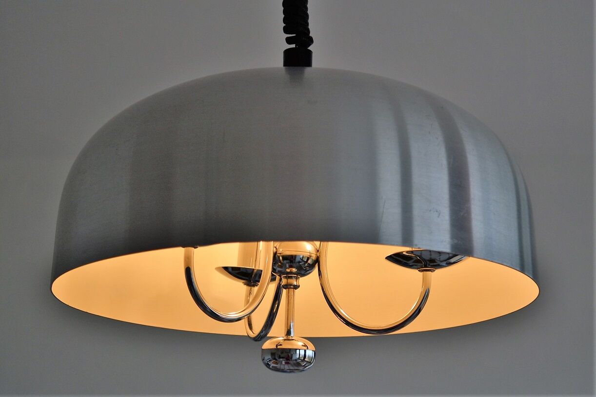 Vintage brushed aluminum suspension Germany 1970