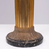 Hollywood Regency Gilded Brass Table lamp 1970s France