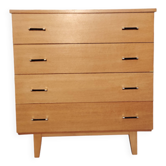 Commode vintage pieds compas