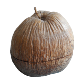 vintage ice bucket coconut Nocodaf Abidjan 70s