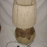 ceramic lamp by Vallauris signed Gérard, 1960