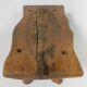 Vintage oak stump stool, 1960s