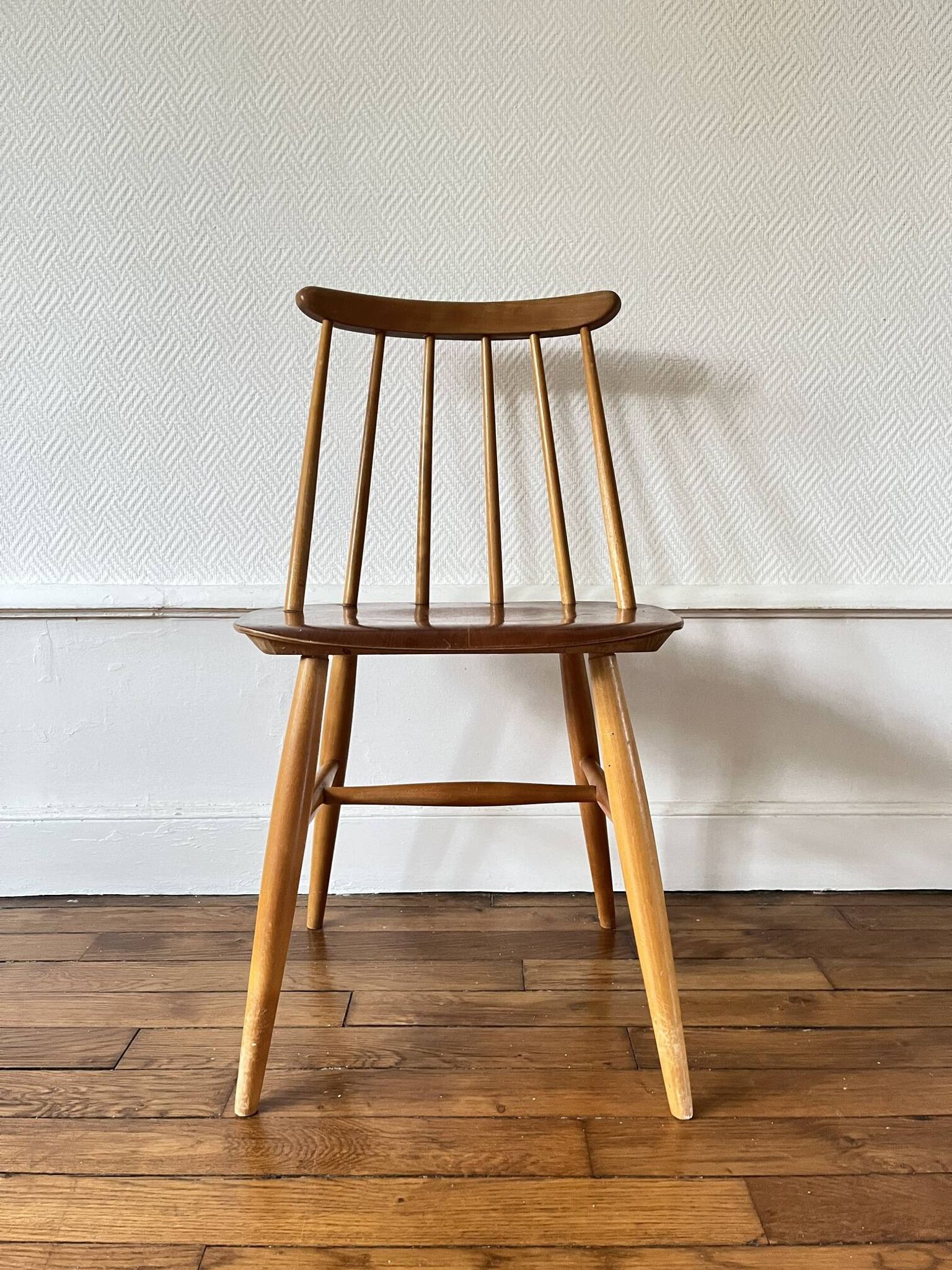 Scandinavian Fanett chairs by Ilmari Tapiovaara for Edsby Verken, Sweden, 1960s