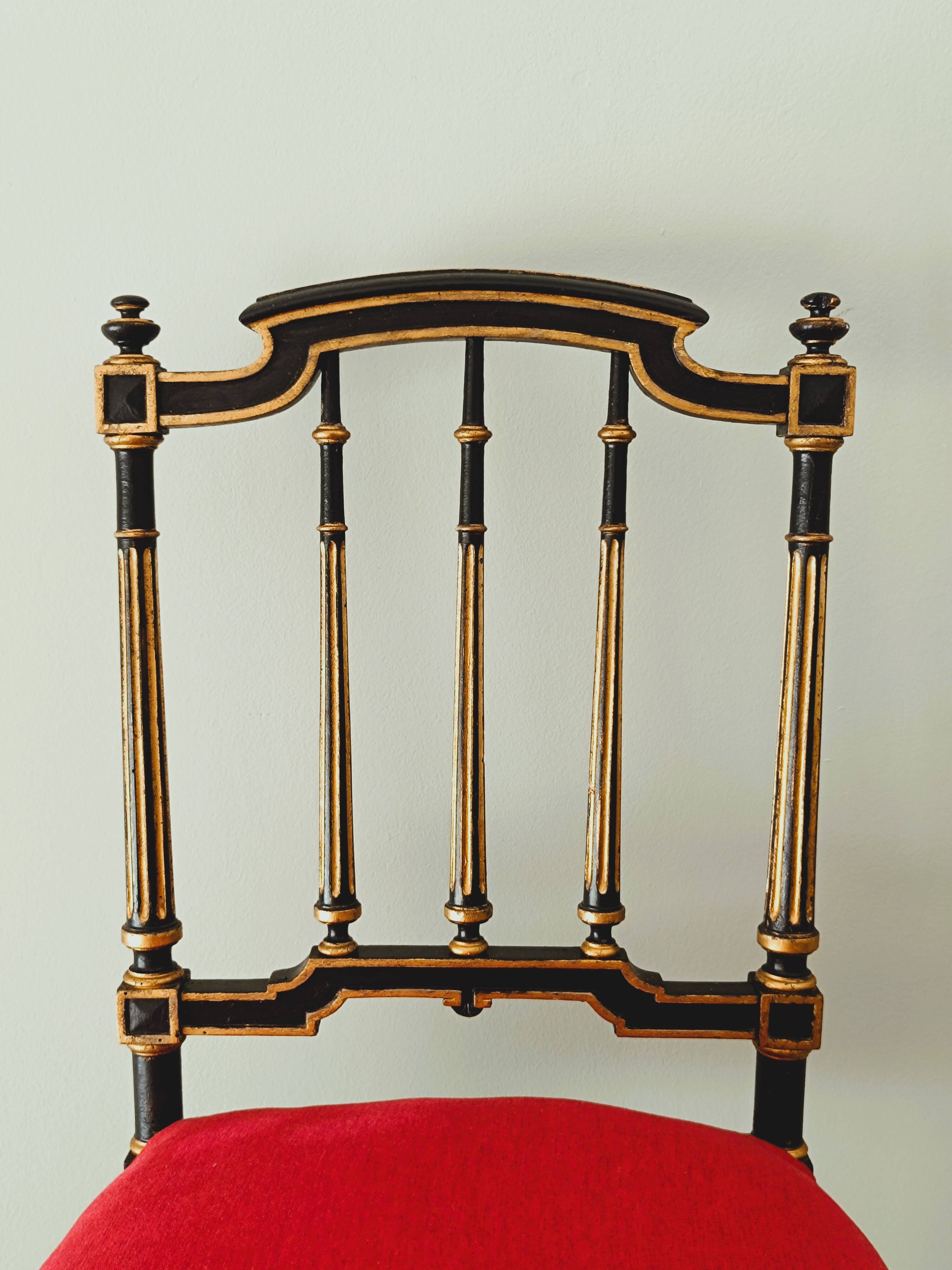 Chaise Louis XVI style Napoléon III