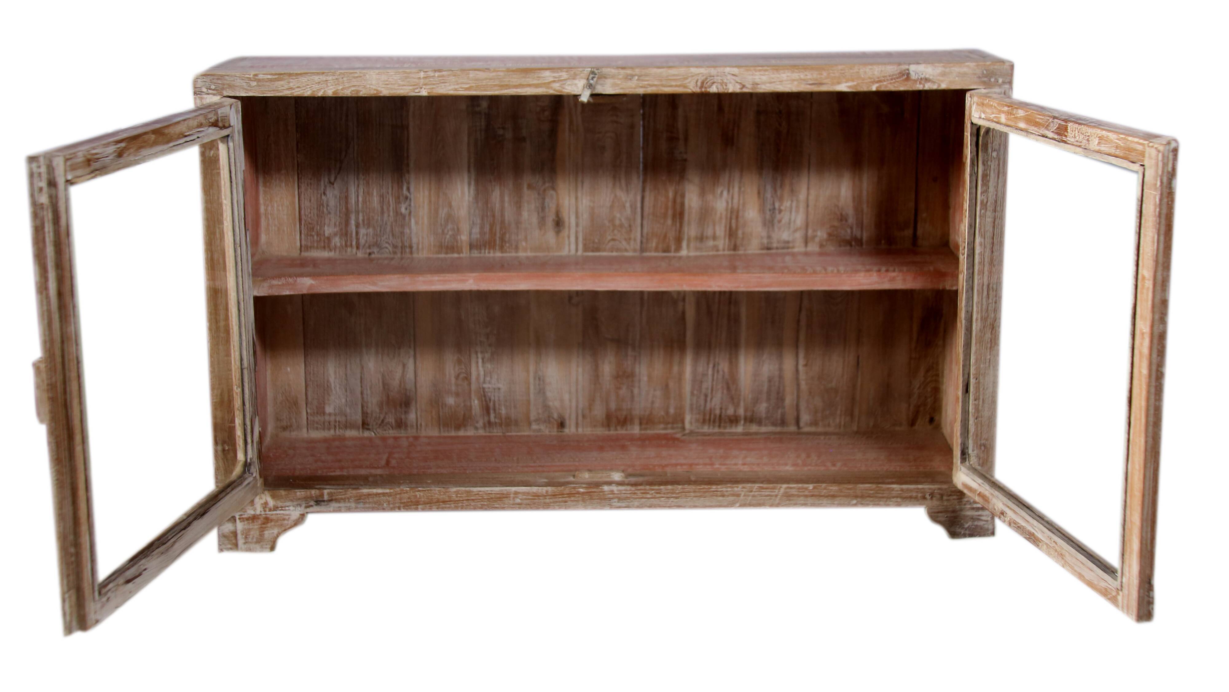 Buffet - showcase - shelf in ancient Burmese teak