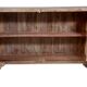 Buffet vitrine étagère en teck birman ancien