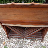 Folding accordion bed