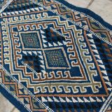 Tapis Bleu margoum qualité supérieure certifié