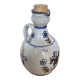 Ancienne bouteille grès gris décor bretagne + bouchon liège vintage