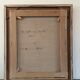 Mid-Century Modern Swedish "Pink Flowers" Vintage Still Life Oil Painting, Framed