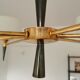 Chandelier 1950 modernist design arlus lunel