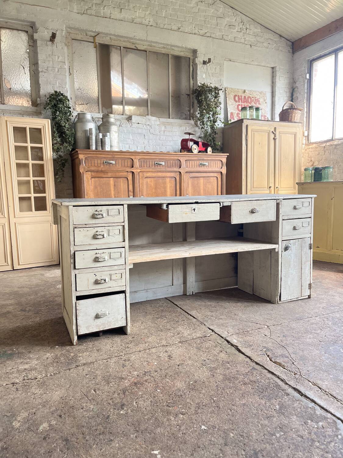 Old hardware store counter