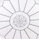 Grey white leather pouf - handmade Morocco D 53cm x H 32cm